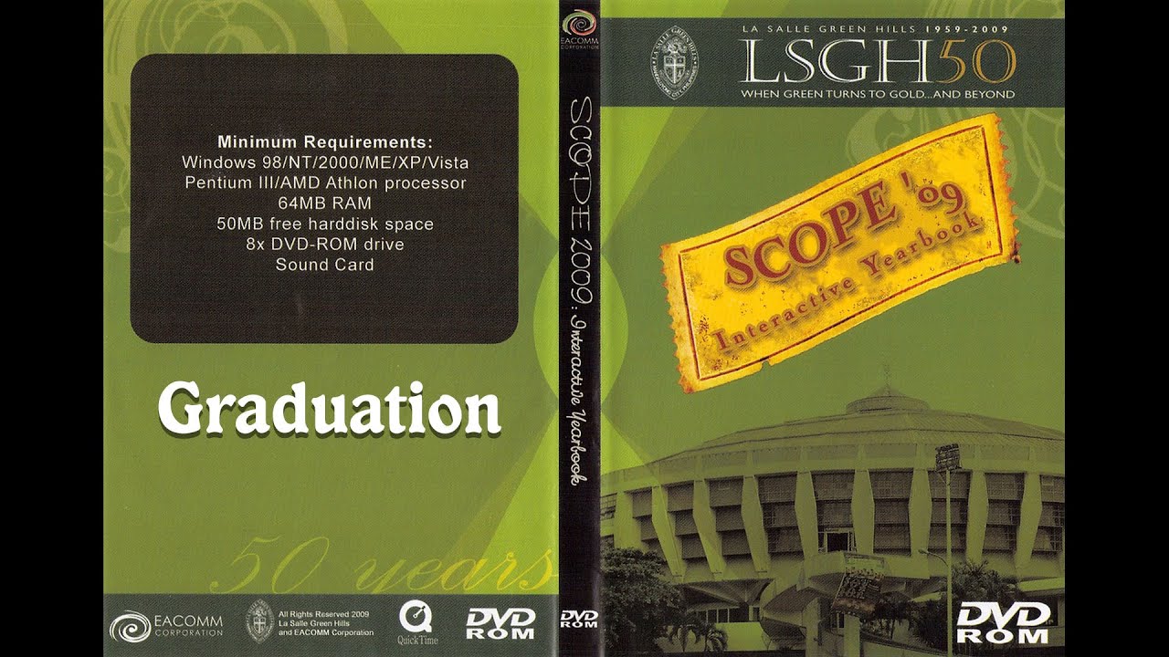 La Salle Green Hills SCOPE 2009 - LSGH at 50 - Graduation