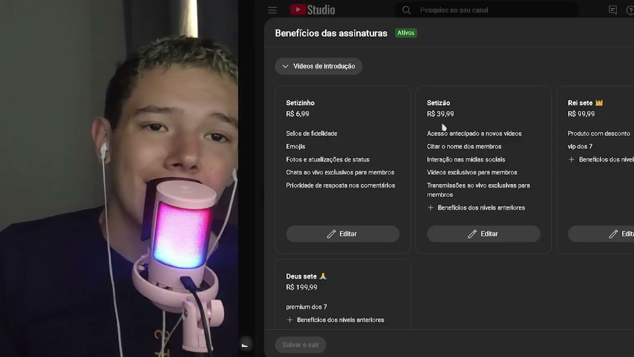 Asmr- Seja membro dos 7❤️