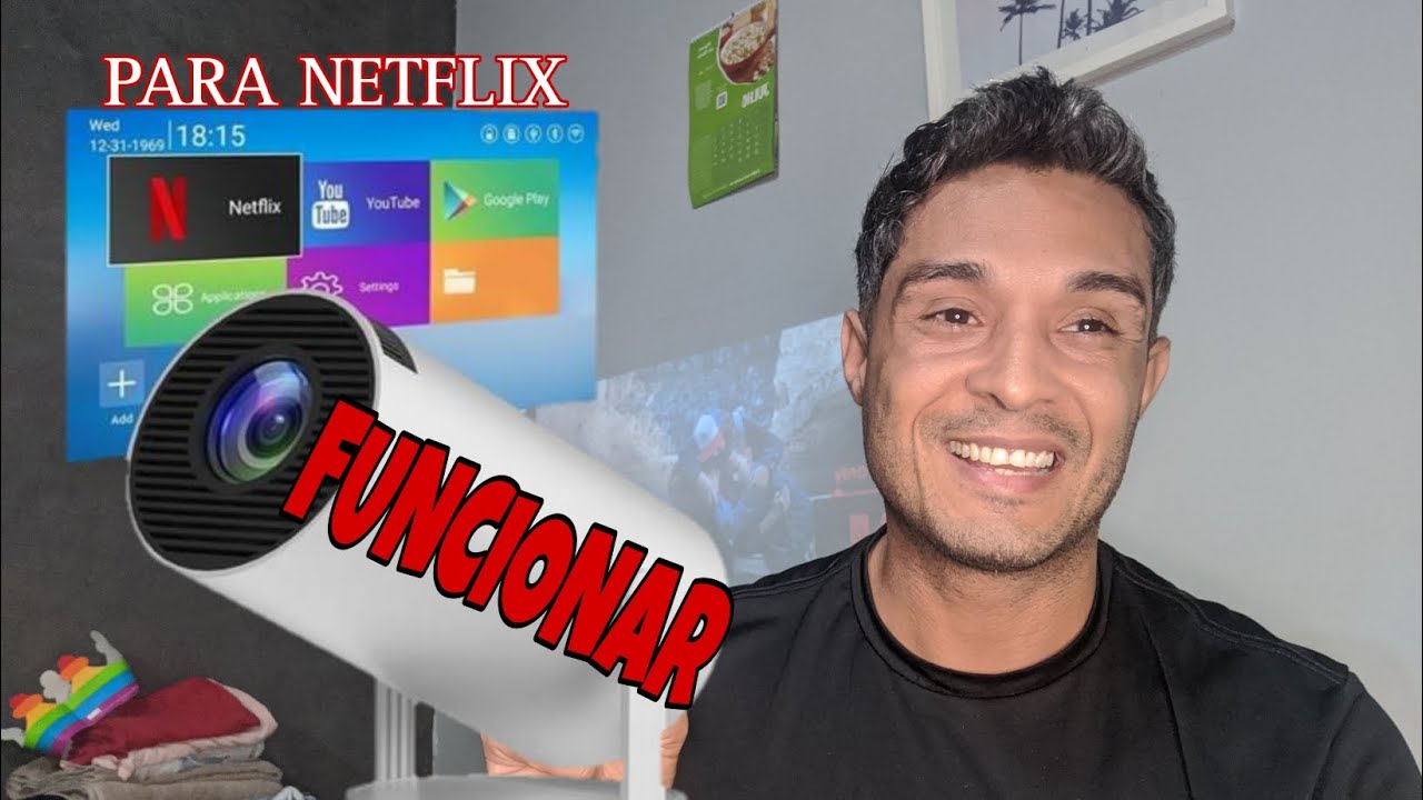 Para VOLTAR A FUNCIONAR a Netflix no Projetor