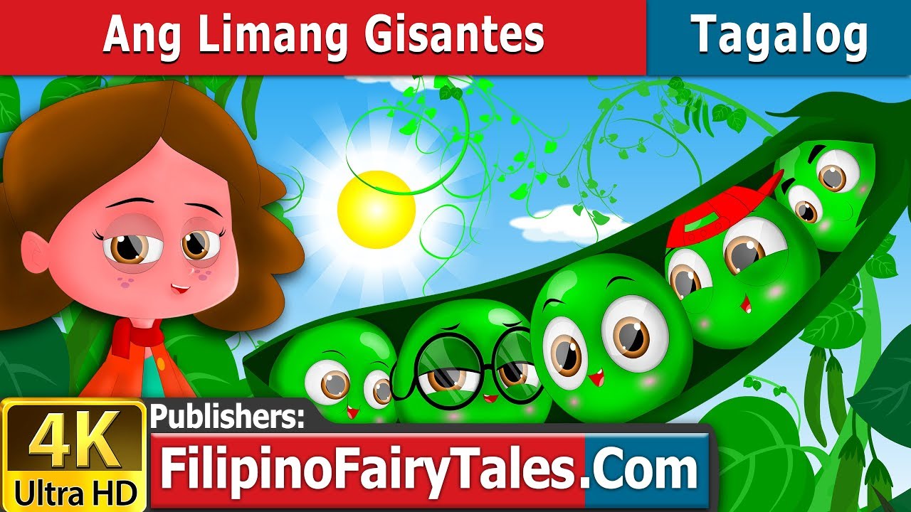 Ang Limang Gisantes | Five Peas In A Pod in Filipino | Mga Kwentong Pambata | @FilipinoFairyTales