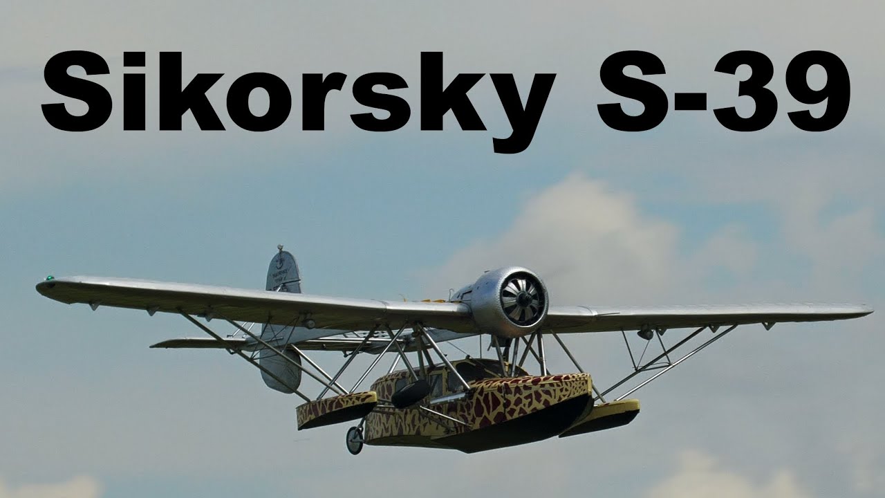 Sikorsky S-39 | scale RC flying boat | 4K | Trebic 2022
