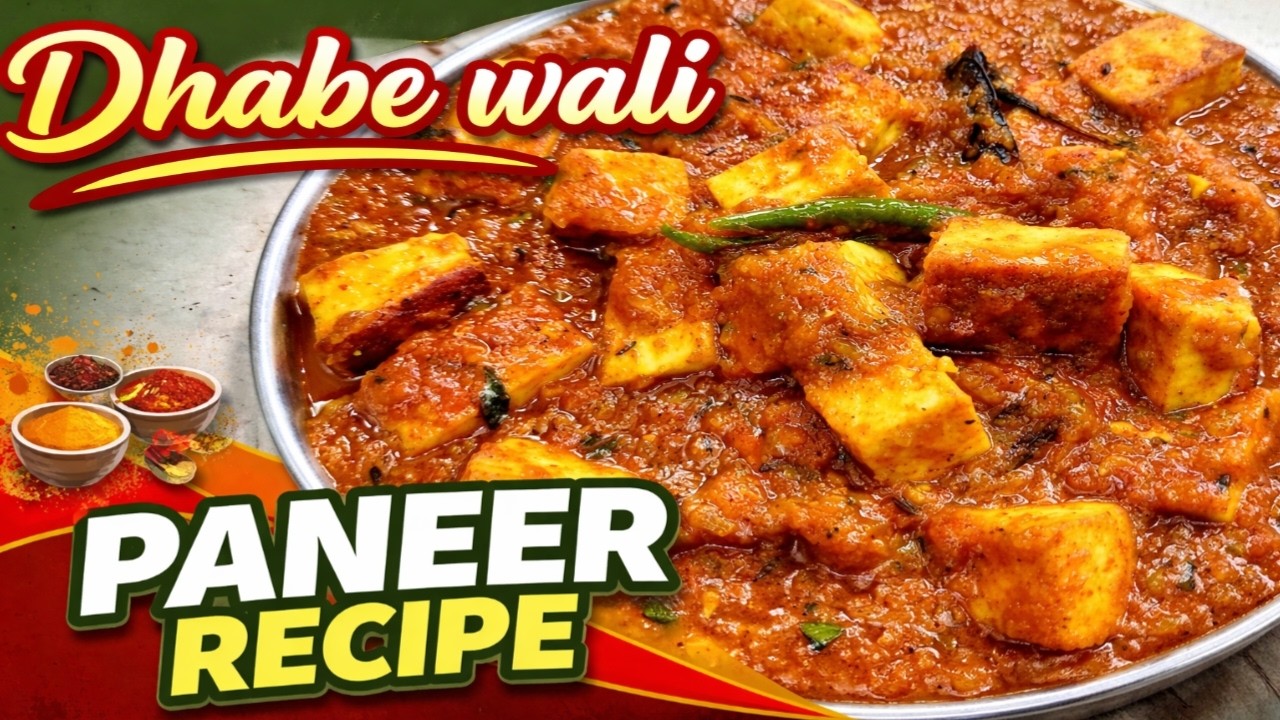 Paneer Masala dhaba Style || paneer recipe aise bnao to sab karege tatif #paneerrecipe #hungerbites