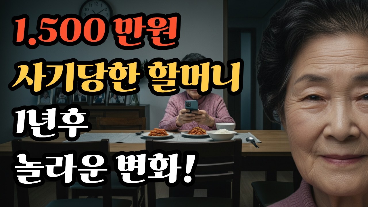 1,500만원 사기 당한 할머니 1년 후 놀라운 변화!