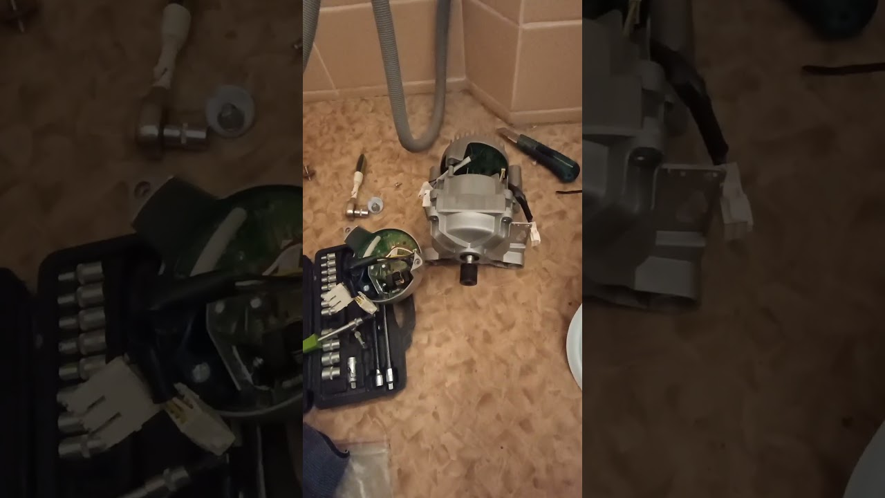 Pralka Amica WA1S610CLiSMT Błąd E50, wymiana sterownika silnika BLDC