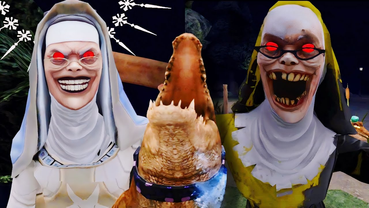 Ice Scream 8 V2.0.9 Evil Nun And Crocodile New Alternative Skins