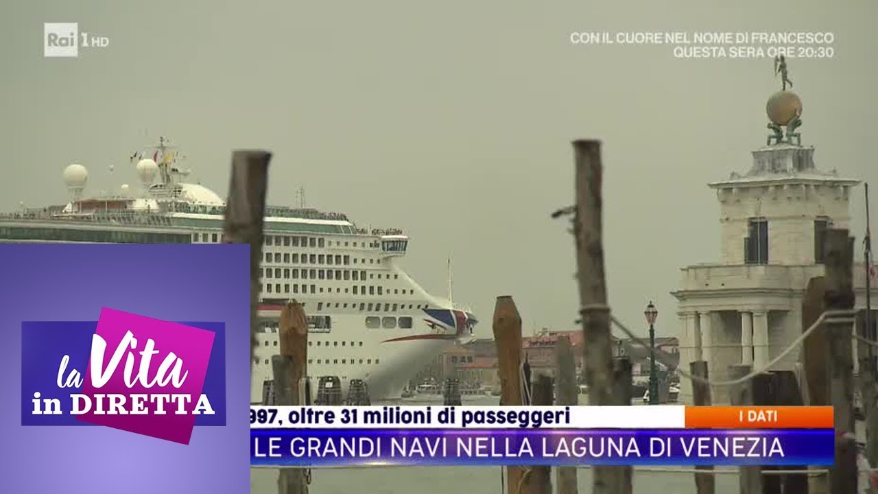 Venezia e la nave va ancora - La vita in diretta 10/06/2019