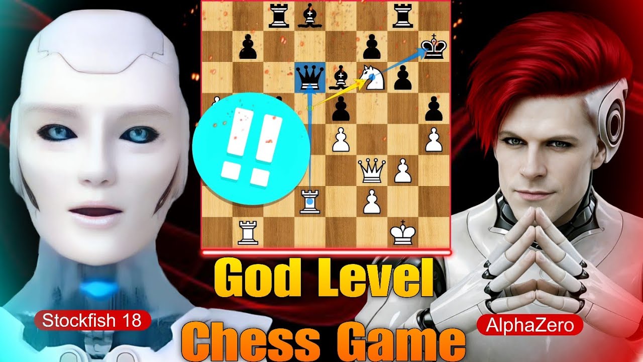 Stockfish 18 сыграл в шахматы божественного уровня с AlphaZero в 2026 году | Stockfish против Alp...