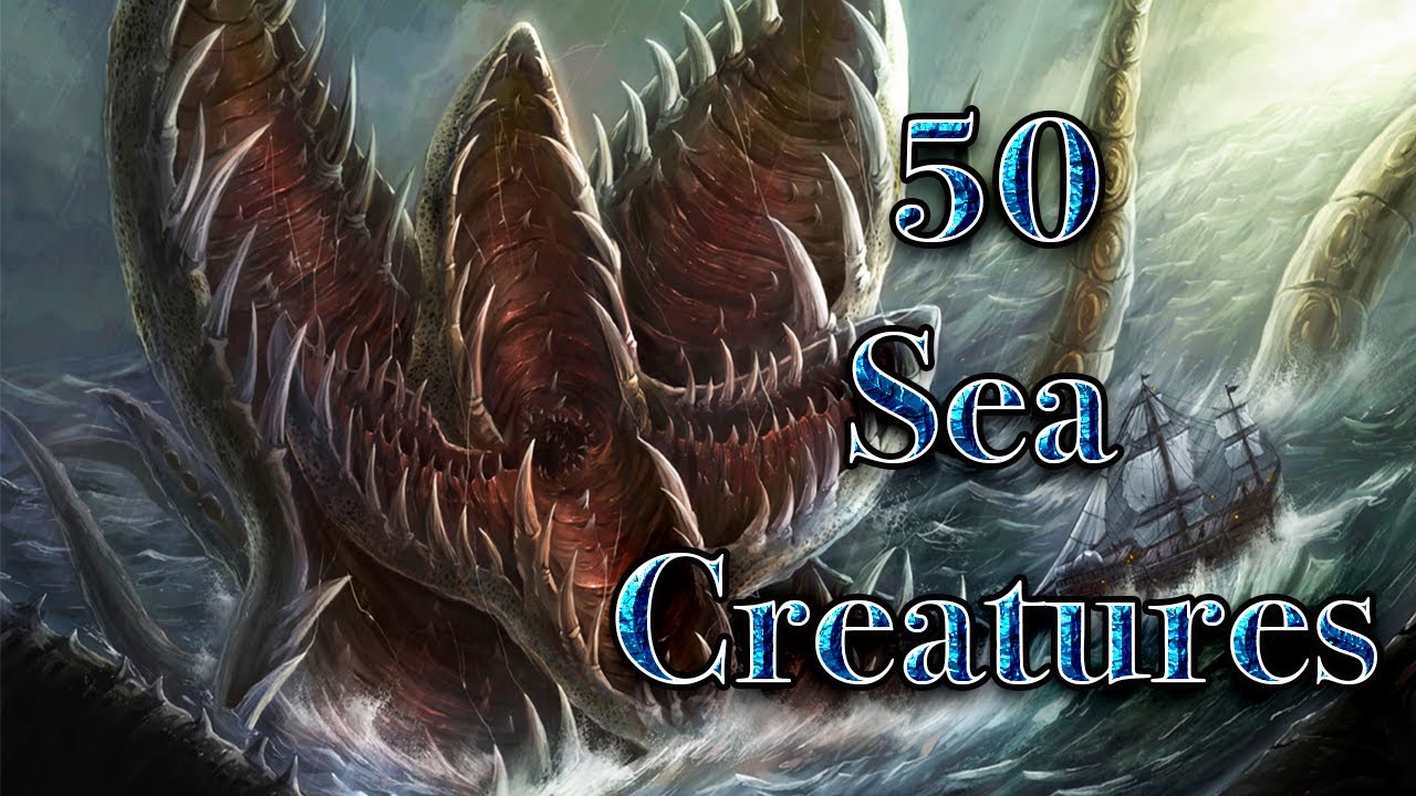 50 Mythical Sea Creatures From Around The World