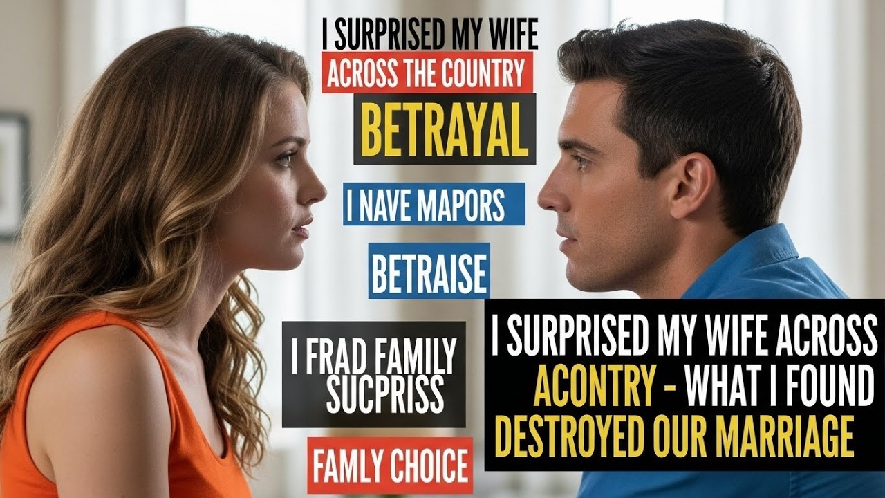 I Surprised My Wife Across the Country - What I Found Destroyed Our Marriage