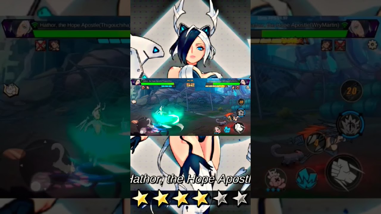HATHOR, HOPE THE APOSTLE ULTIMATE ATTACK | CAPTOR CLASH #captorclash #jogosmobile #shorts