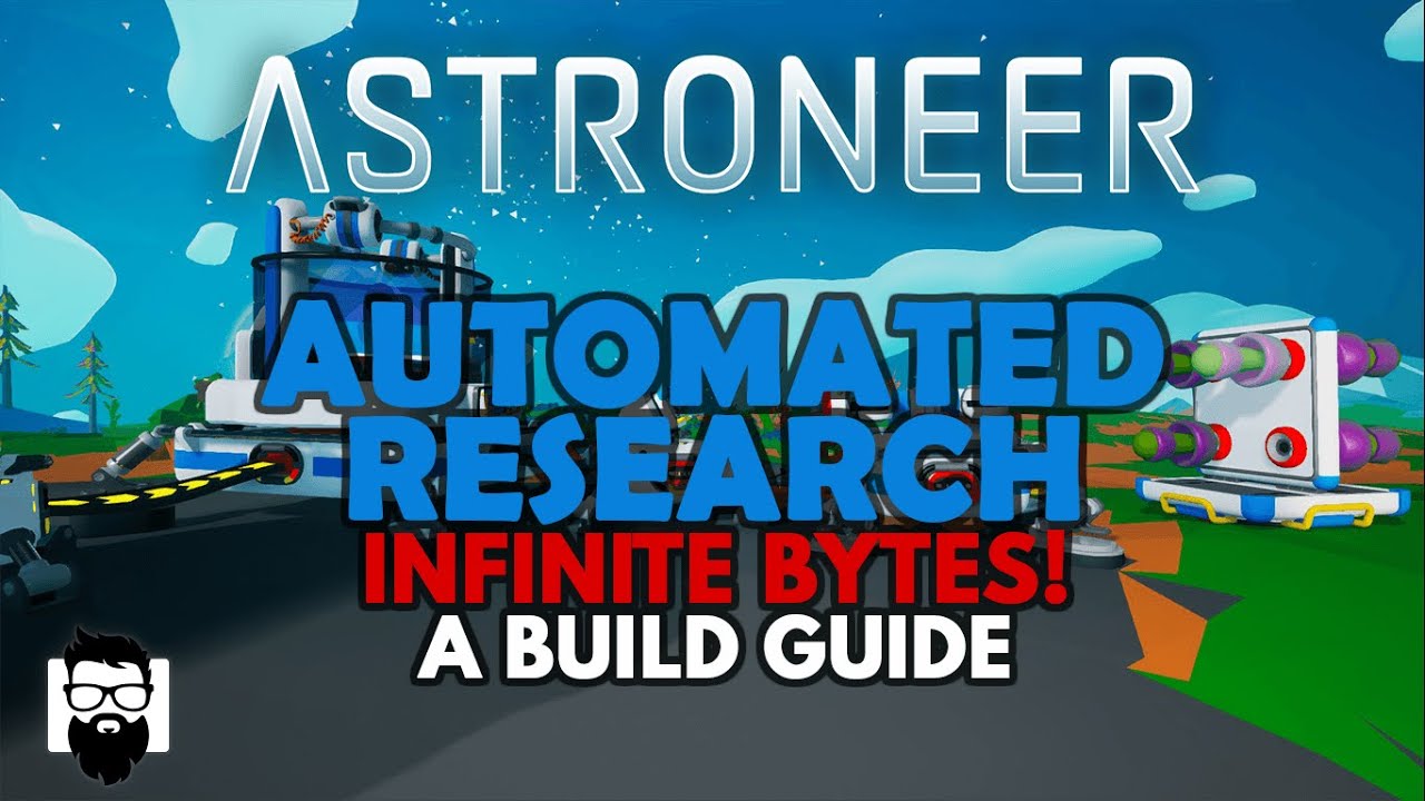 Astroneer - AUTOMATED RESEARCH CHAMBER - INFINITE BYTES - A BUILD GUIDE