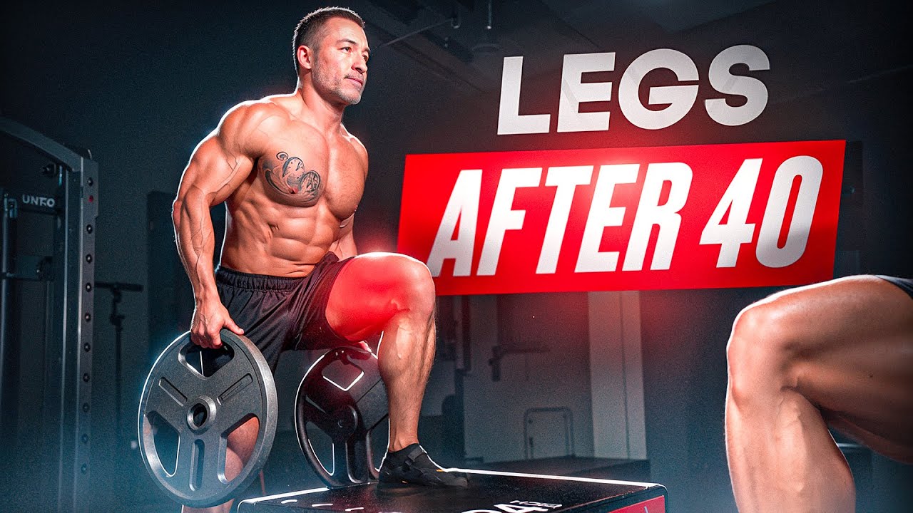 Legs Over 40 | The 3 Best Leg Exercises for Men 40+ (No Knee Pain)| Gary Walker