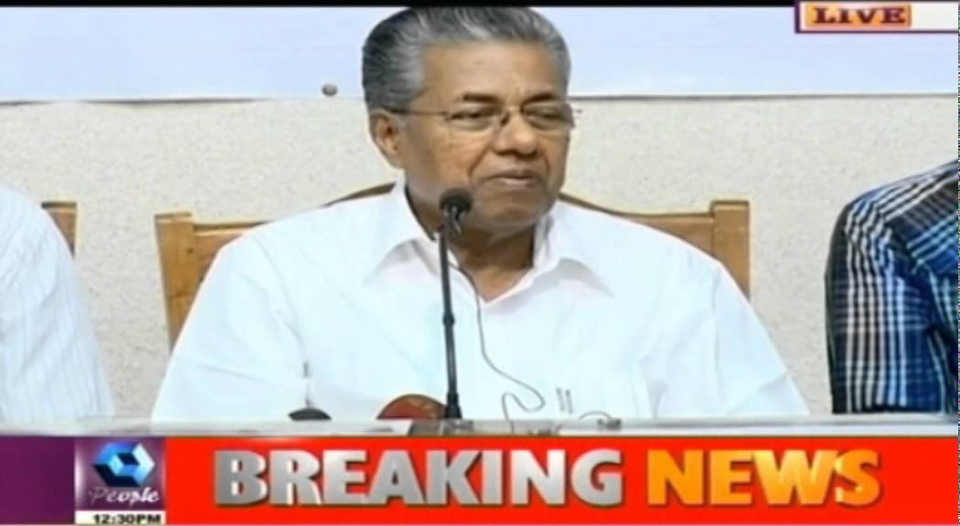 Congress Promoting Communalism: Pinarayi Vijayan