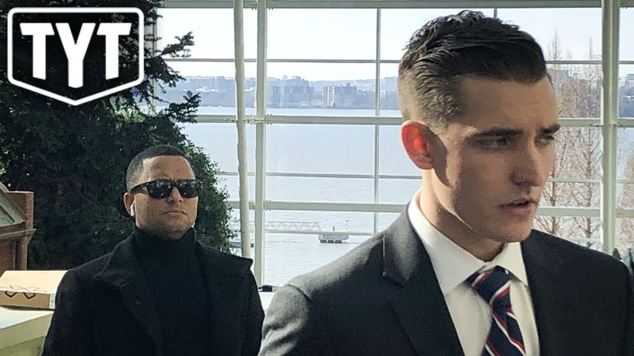 Jacob Wohl Has A Super Legit Bodyguard...