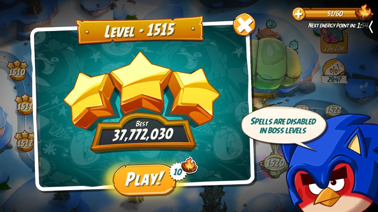 Angry Birds 2 Level 1515 | Level 1515 | Angry Birds 2 | Angry Birds | A B 2 | AB2 | AB2