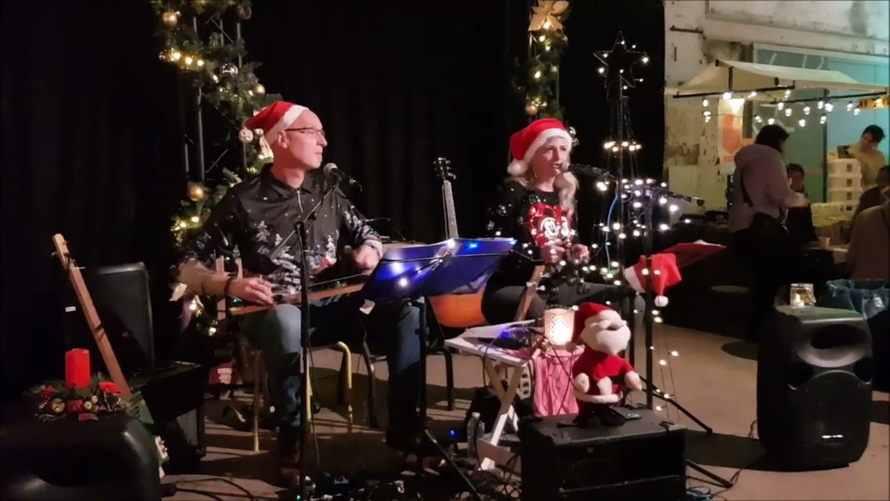 Petra Klaver & Cigarbox Henri live @ Zweedse Kerstmarkt Groningen 2024