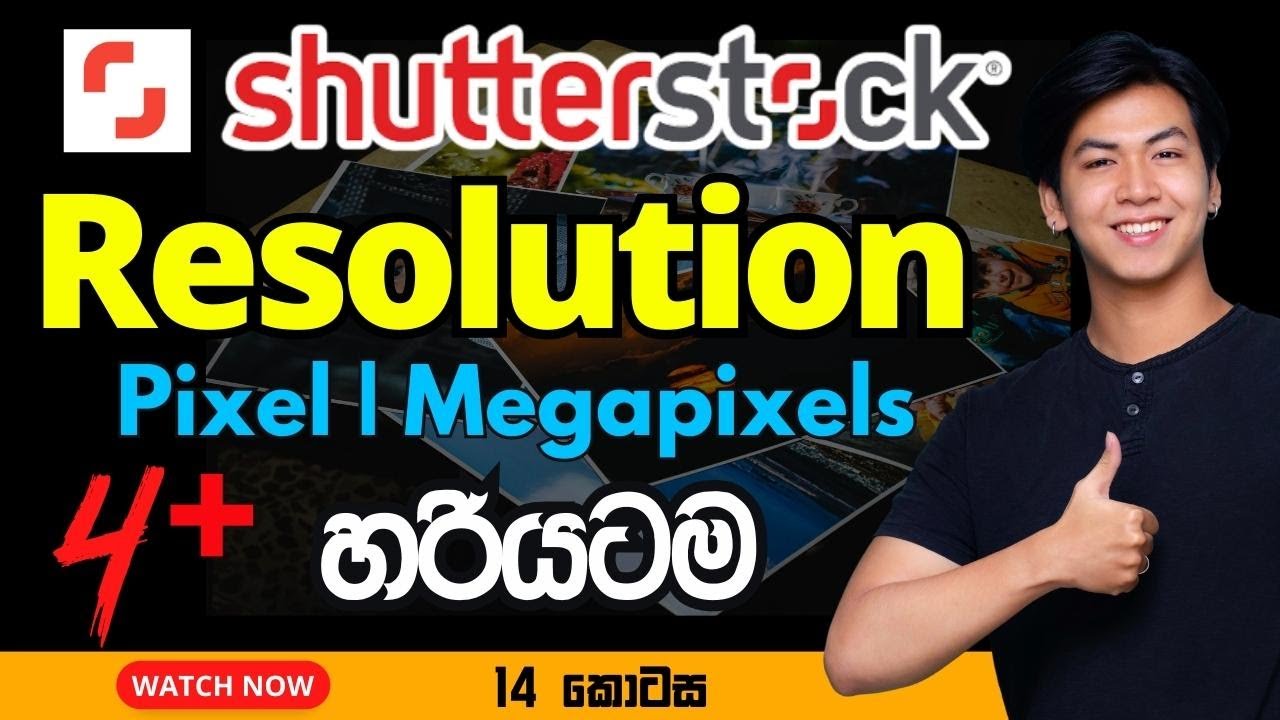 Shutterstock Resolution Requirement for Image, Footage, Illustration  | Pixel & Megapixels