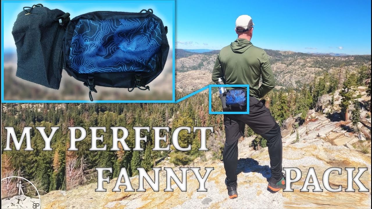 Fanny Pack Perfection! (w/ Customizable Topo Map!)