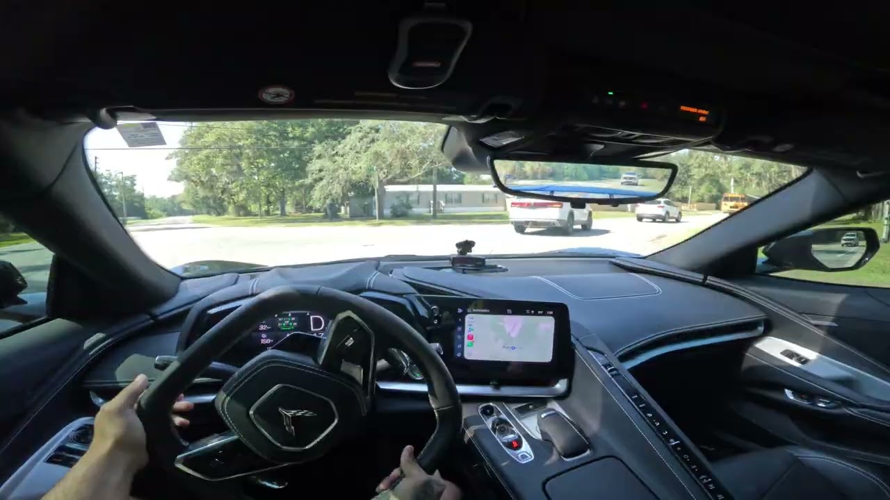 DAY TIME DRIVE: 2025 CORVETTE C8 DRIVING POV (ASMR)