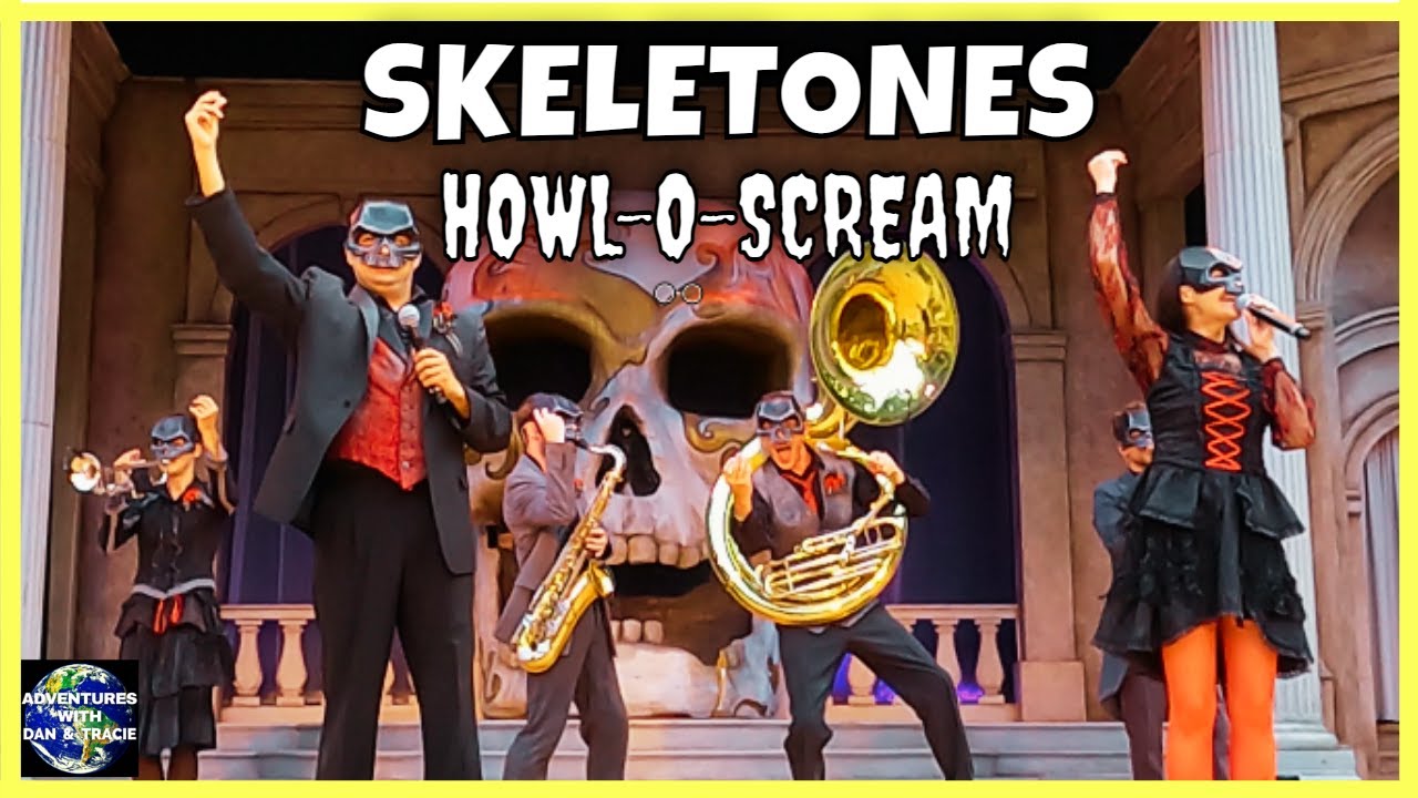 HOWL-O-SCREAM FULL SHOW: SKELETONES - Music, Singing, & Dancing to Halloween Hits