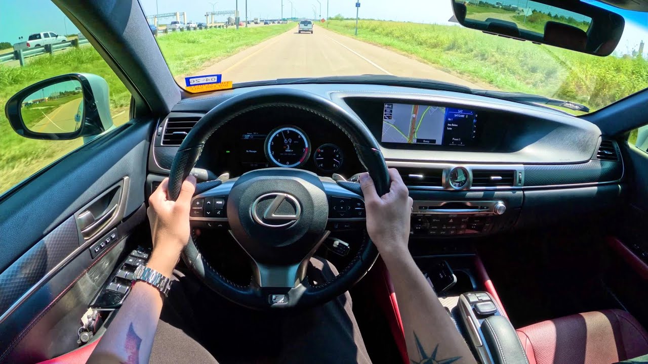 2018 Lexus GS 350 F Sport - POV Driving Impressions