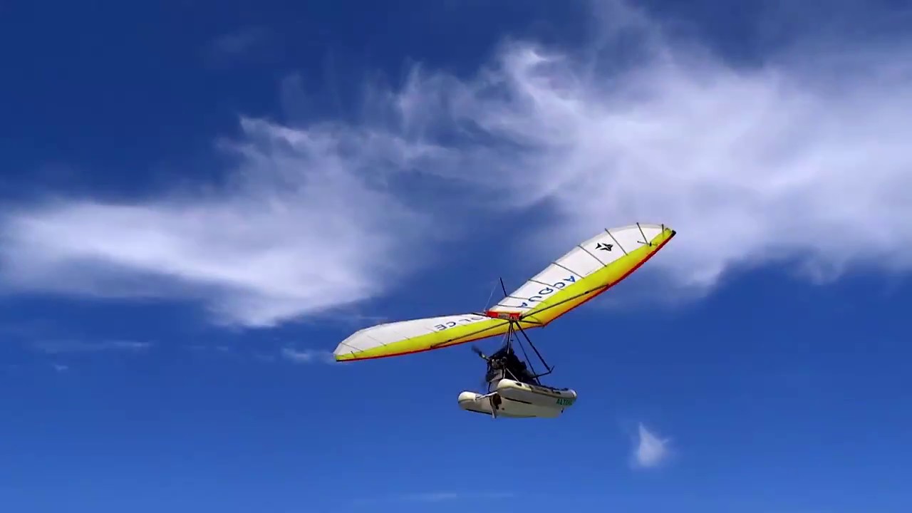 Altore : un vol en ulm hydro / bateau volant