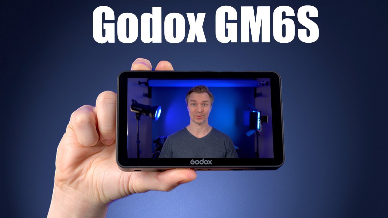 Godox GM6S — лучший монитор в целом? 4K HDMI, сверхъяркий.