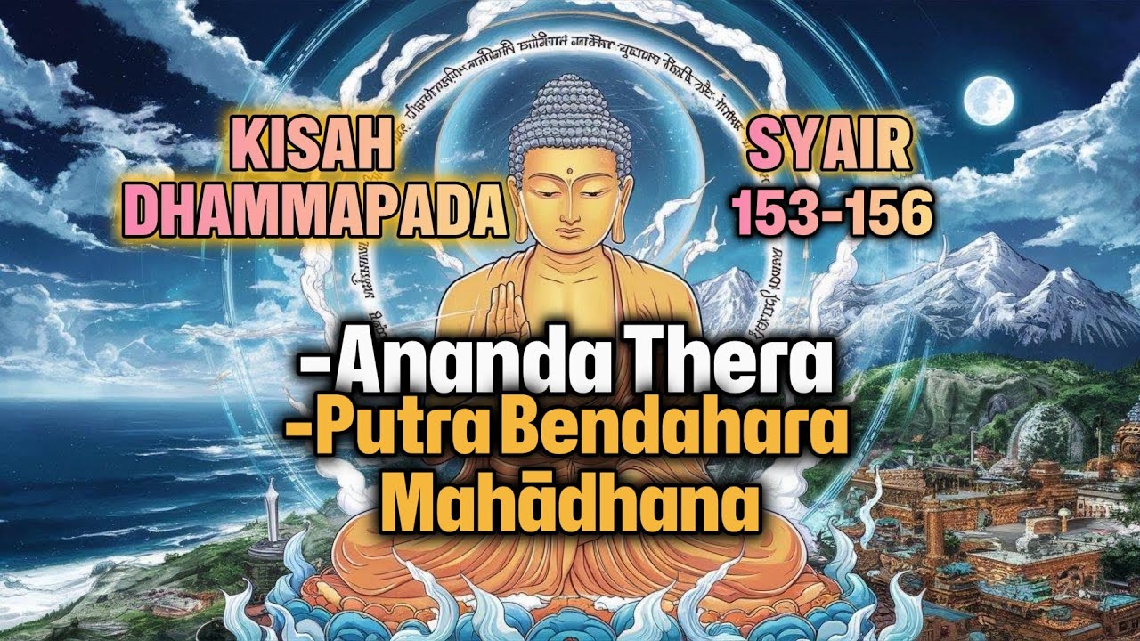 The Story of Dhammapada Verses 153-156 I Ananda Thera I Son of the Treasurer Mahādhana
