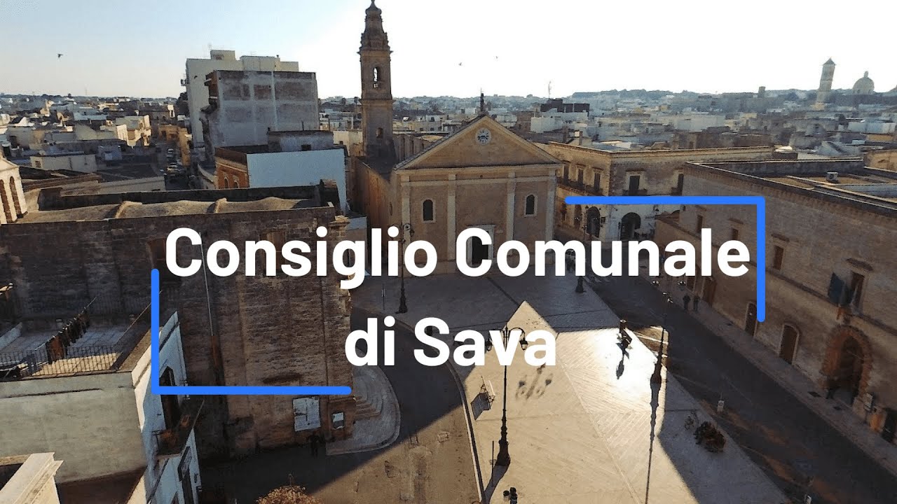 Sava: Consiglio Comunale del 29 Settembre 2025