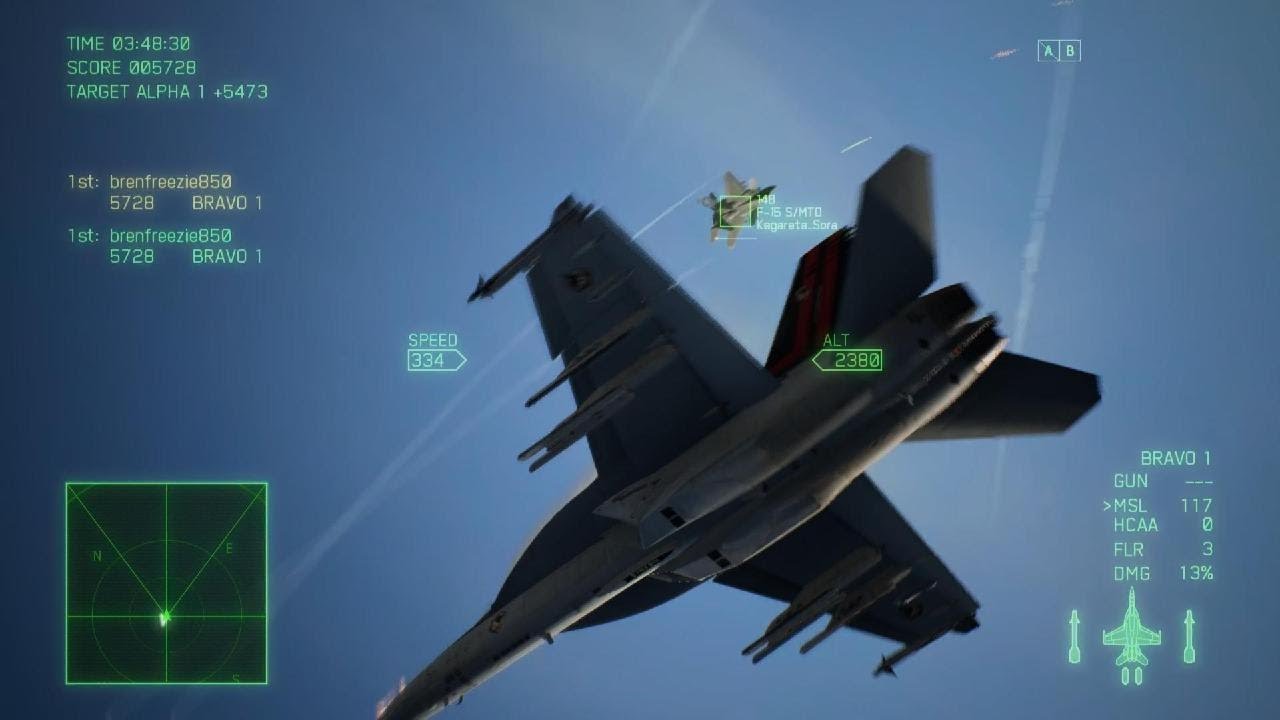 ACE COMBAT 7: SKIES UNKNOWN 1V1 WHOOPIN (bro removed me after lmao)