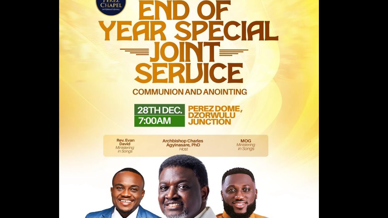 End of Year Special Joint Service with Archbishop Agyinasare || 28.12.2025
