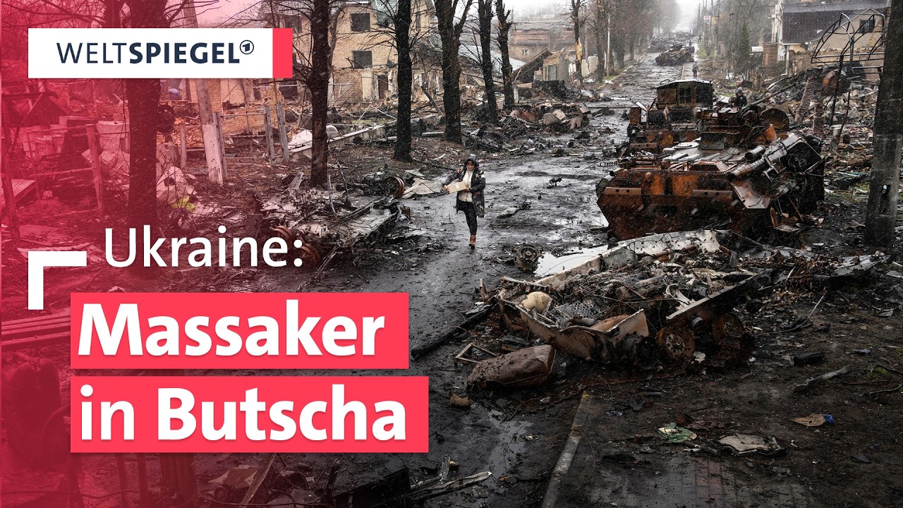 Wie eine Stadt in der Ukraine mit den Wunden lebt – Butscha nach dem Massaker im Krieg | Weltspiegel