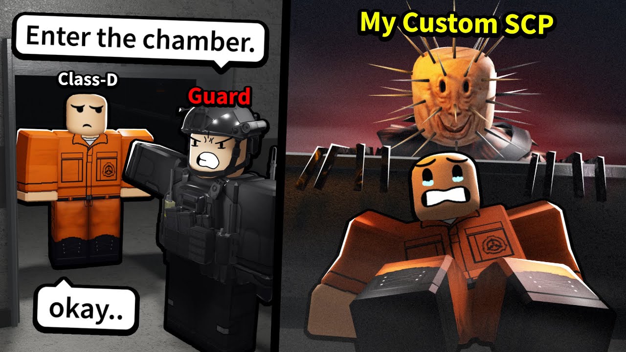 I create my own Roblox SCP to kill noobs