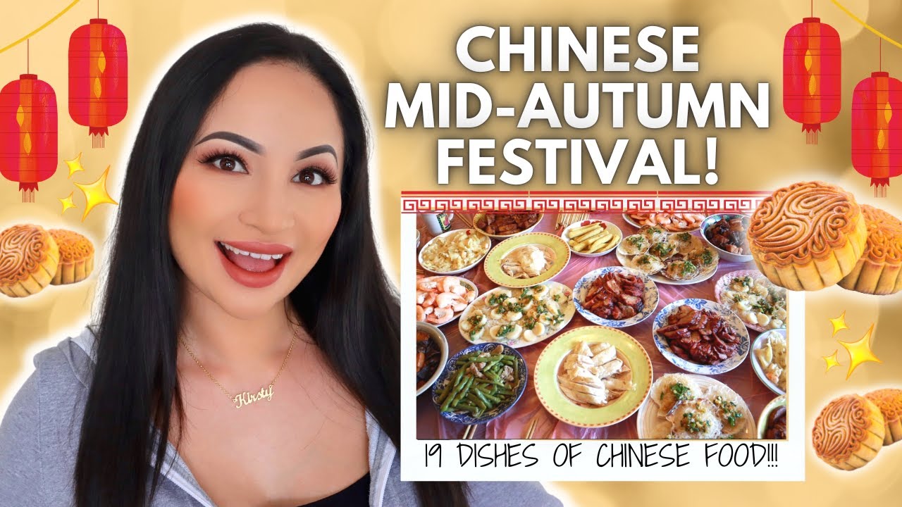 Celebrating CHINESE MID-AUTUMN FESTIVAL with a HUGE CHINESE FOOD FEAST!! Hakka Family Vlog EP.8