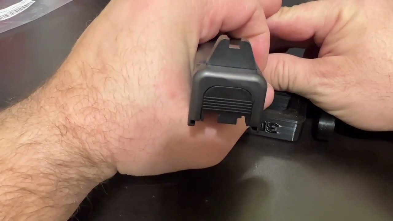 DIY Glock rear sight changing with the 3DGearGuy.com Glock Rear Sight Tool