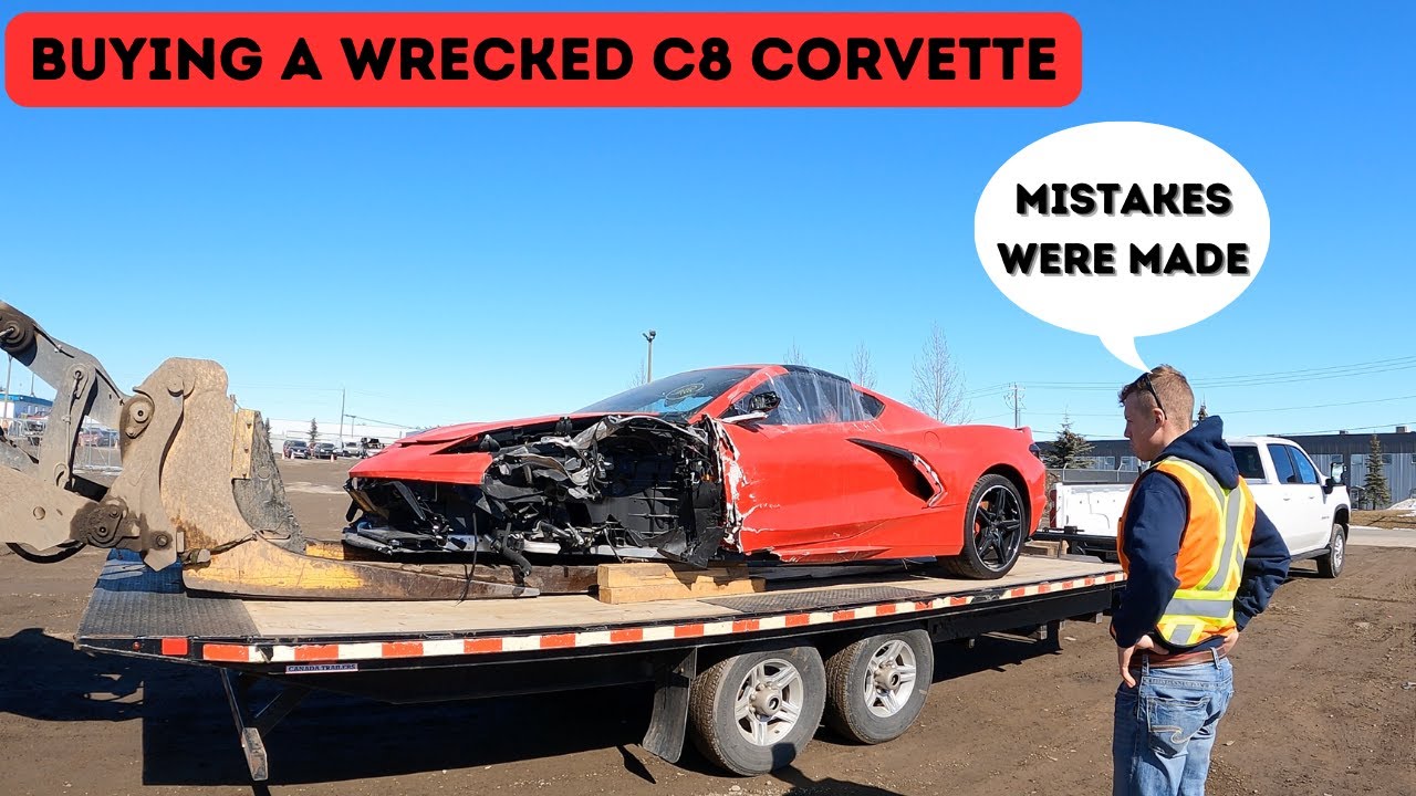 Переделка Corvette C8 Z51 2020 года, часть 1. Подбираем его.