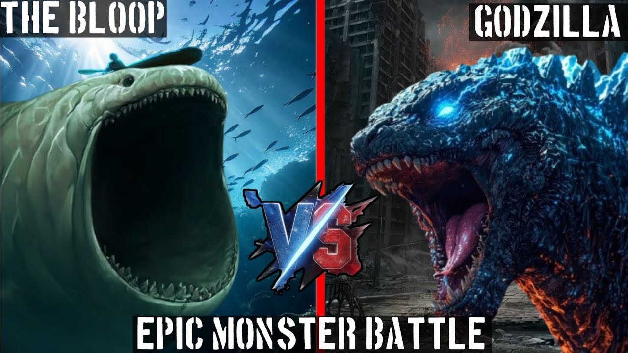 THE BLOOP vs GODZILLA | Ultimate Deep Sea vs King of Monsters
