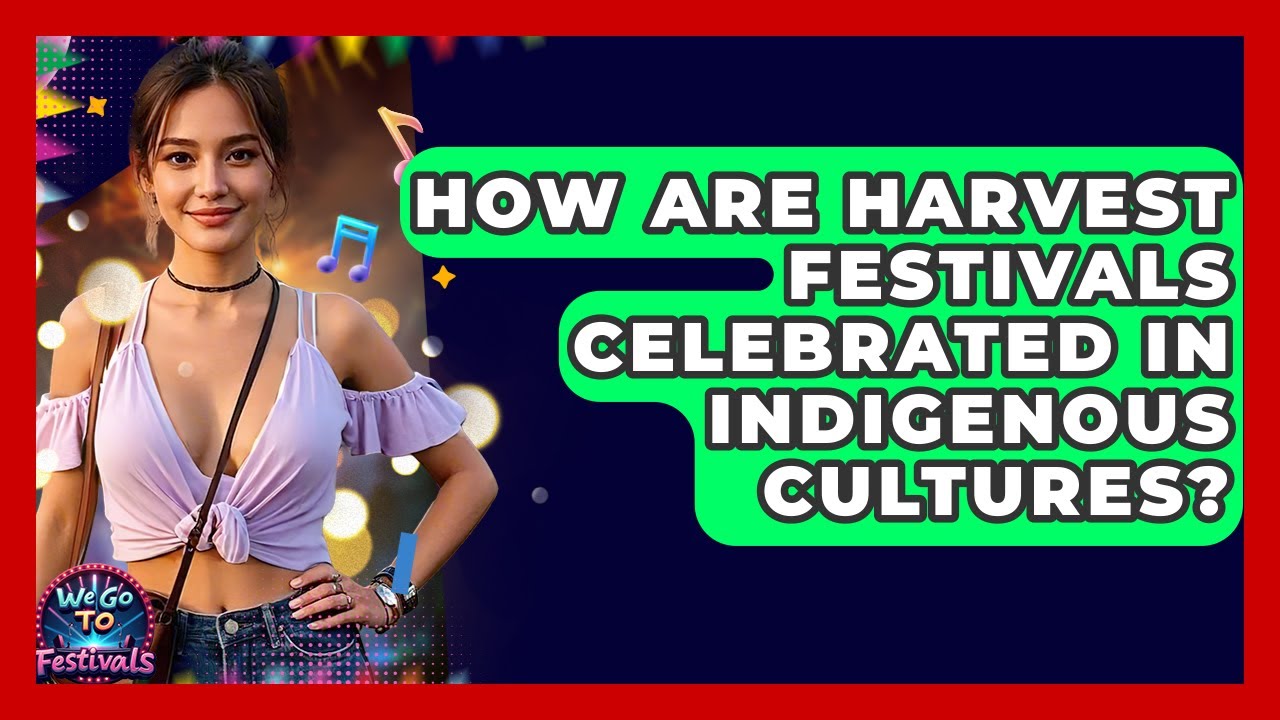 How Are Harvest Festivals Celebrated In Indigenous Cultures? - We Go To Festivals