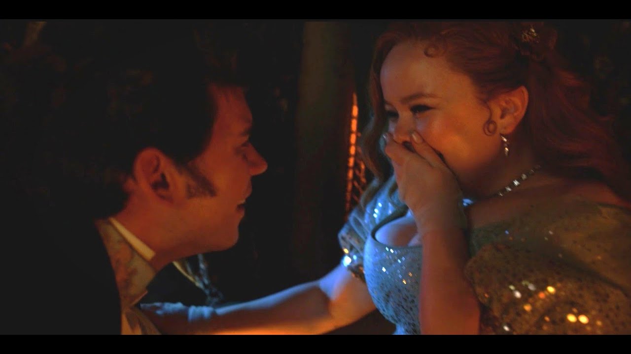 Colin and Penelope laughing together like two best friends