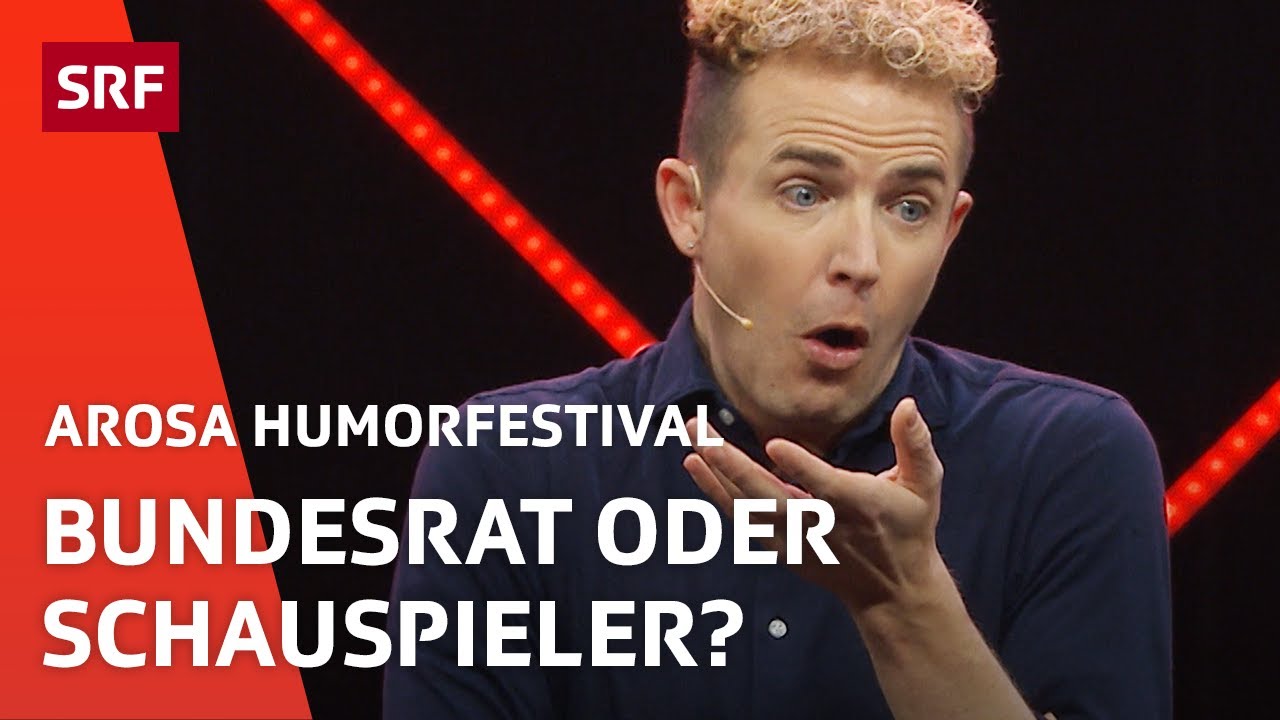 Michael Elsener: Bundesrat oder Schauspieler?| Comedy | Arosa Humorfestival | SRF