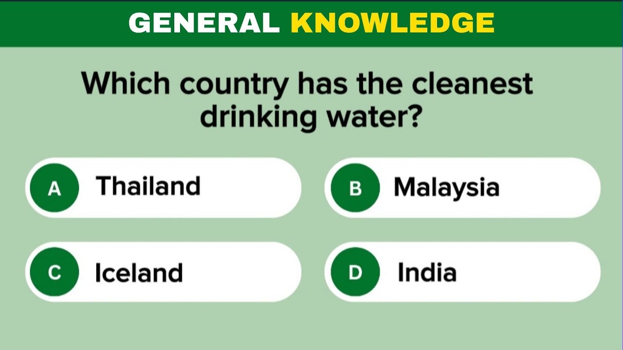 General Knowledge Quiz: Can You Beat the Average Score #mindbendingquiz #quiz 