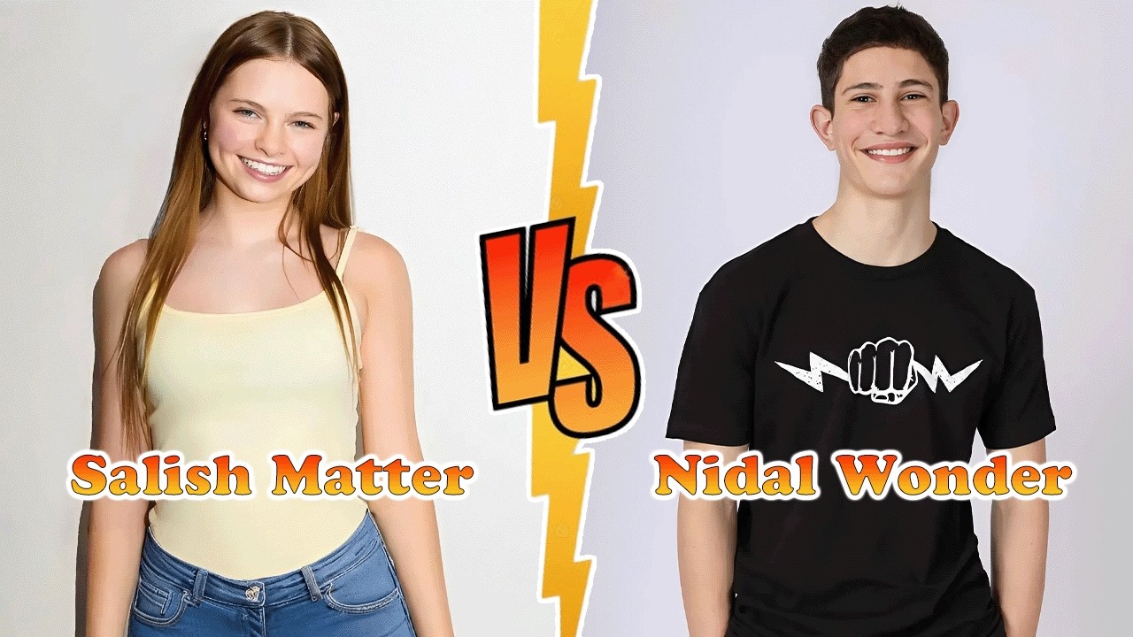 Salish Matter VS Nidal Wonder Transformation 👑 New Stars From Baby To 2026