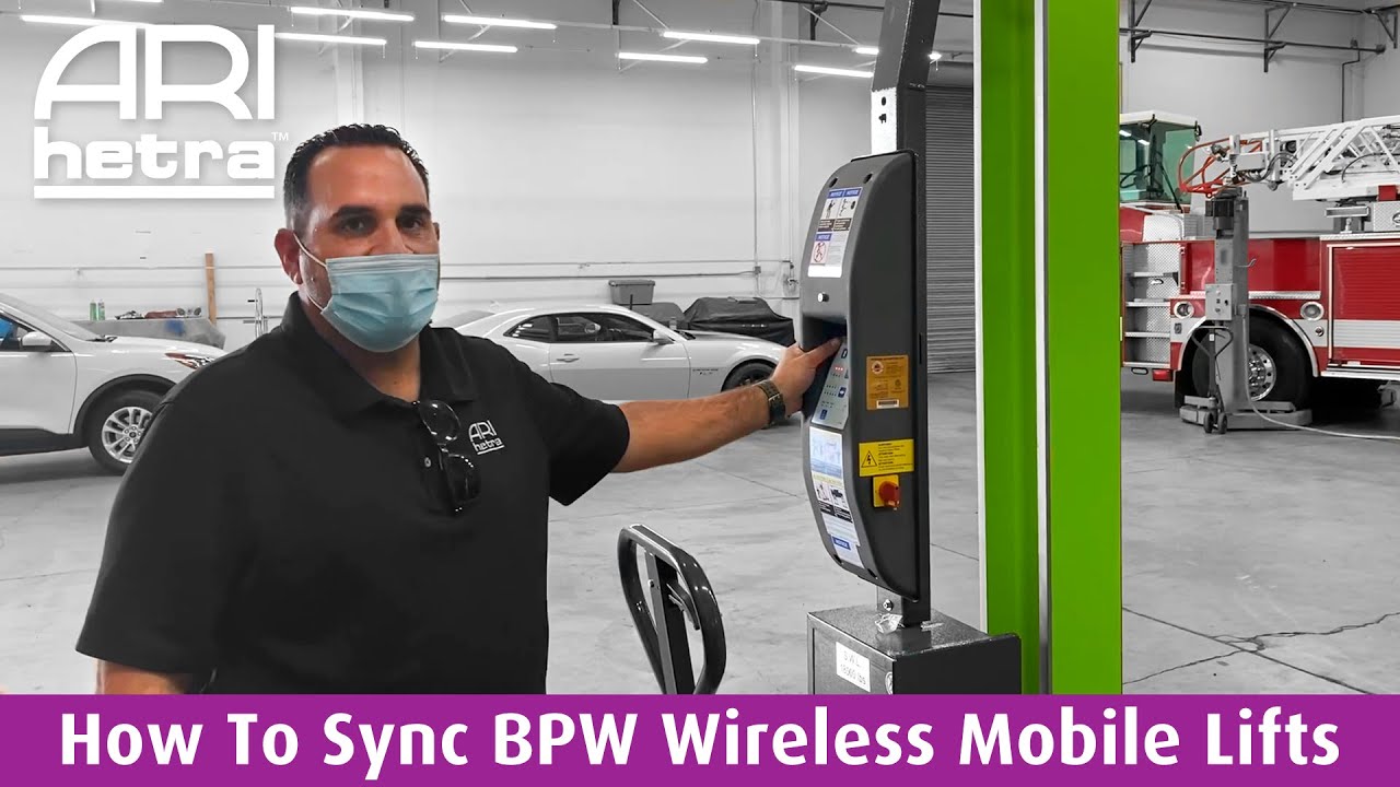 How to Easily Sync BPW Wireless Mobile Column Lifts | ARI-HETRA