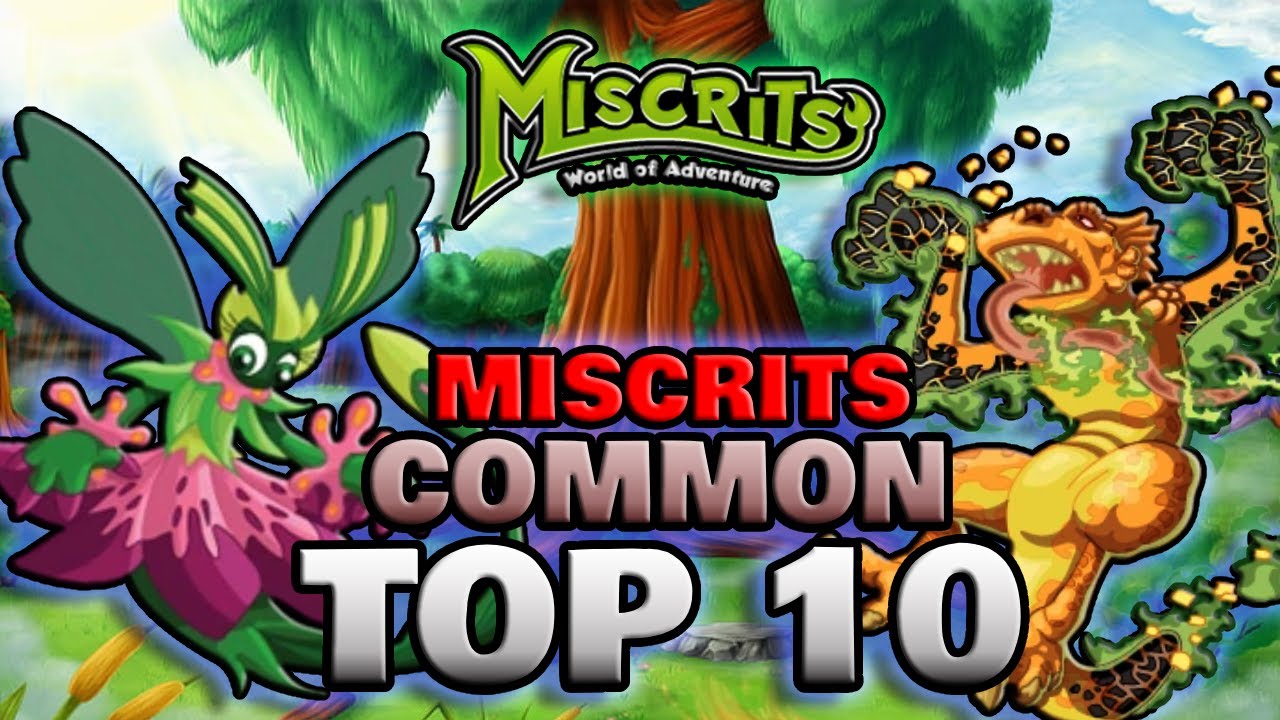 TOP 10 COMMON MISCRITS TIERLIST