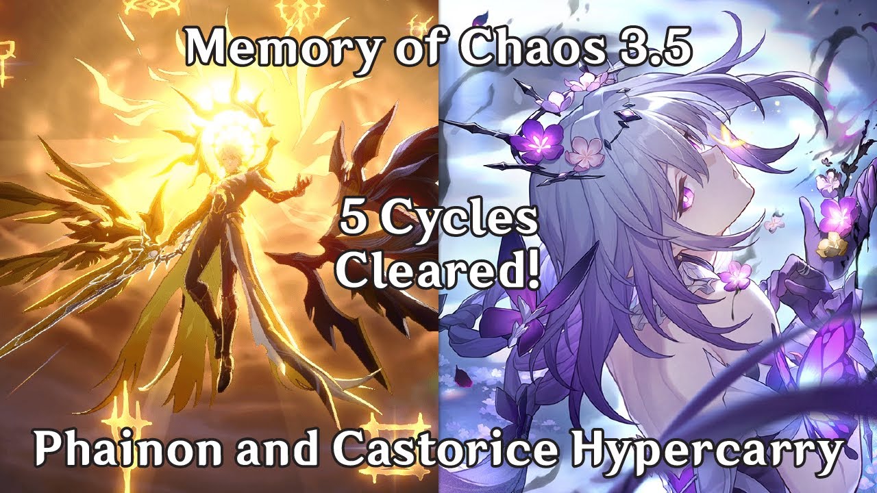 [NEW! Memory of Chaos 3.5] Phainon and Castorice Hypercarry - Honkai: Star Rail Indonesia