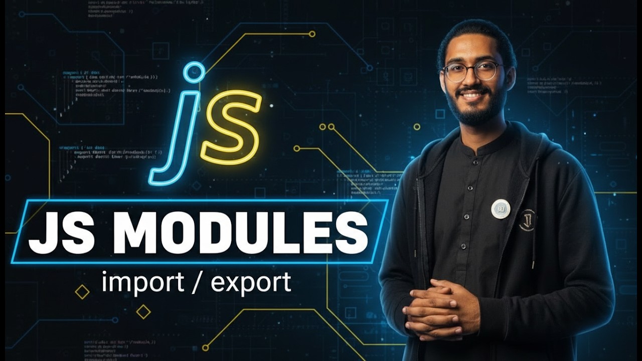 JavaScript Modules Explained in Detail 🔥 | import export with Practical Examples