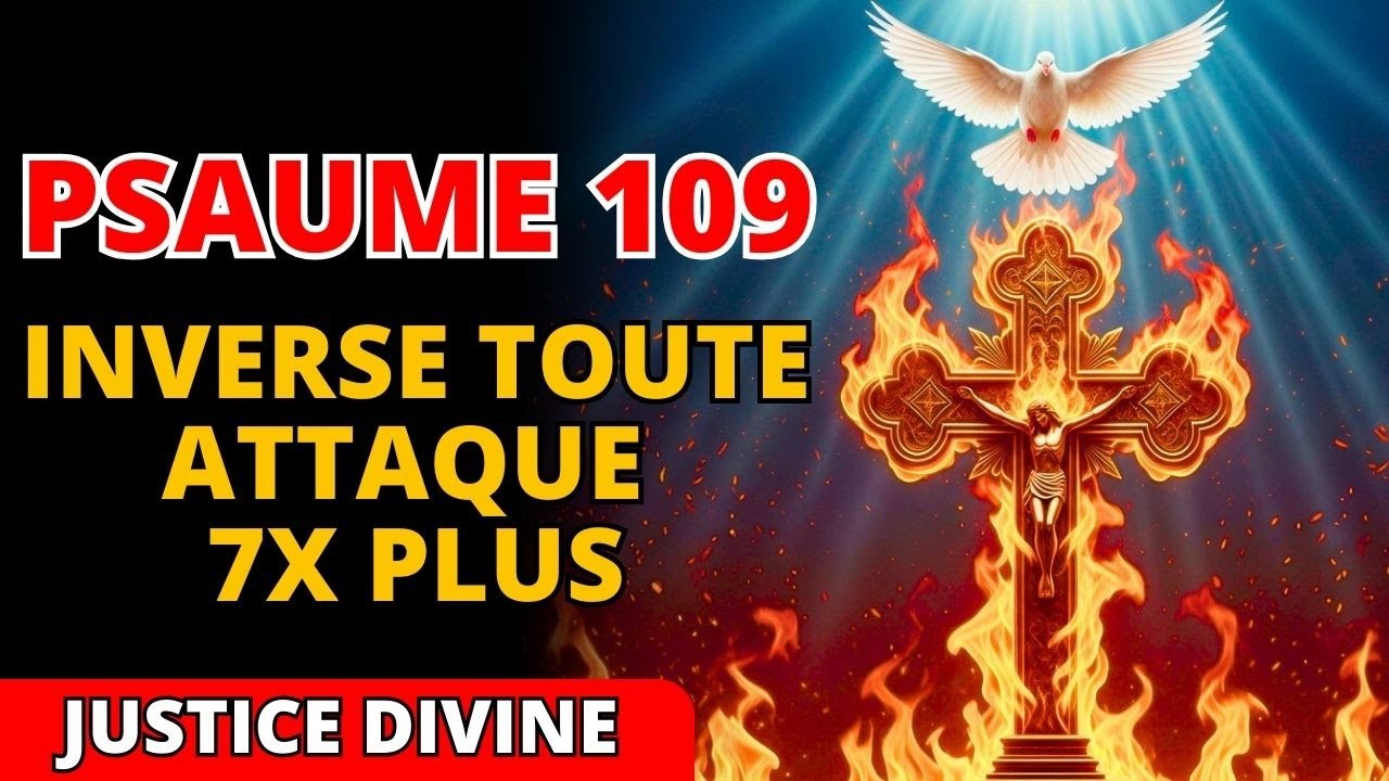 🔥 Psaume 109 : celui qui a utilisé votre nom pour le mal le REÇOIT en retour sept fois plus fort