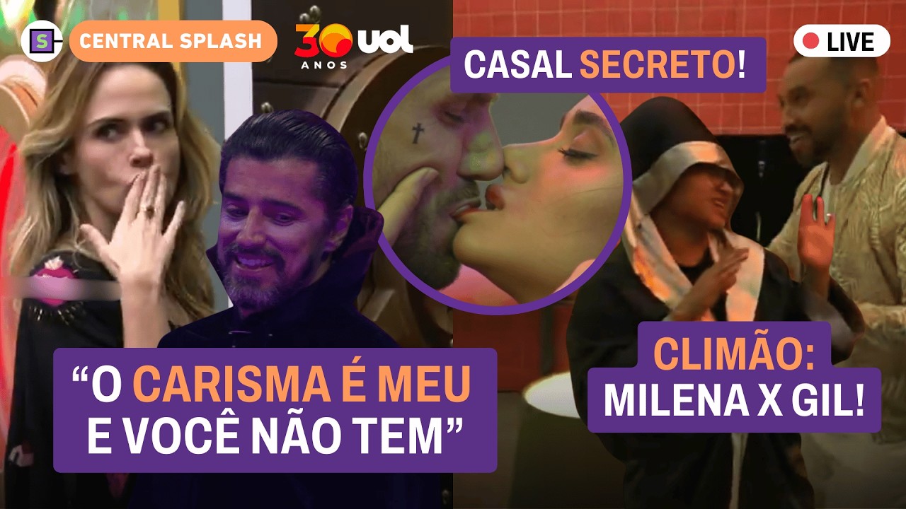 🔴 Ana Paula é barrada e provoca Cowboy; Jonas e Jordana se beijam; Milena recusa foto com Gil e+