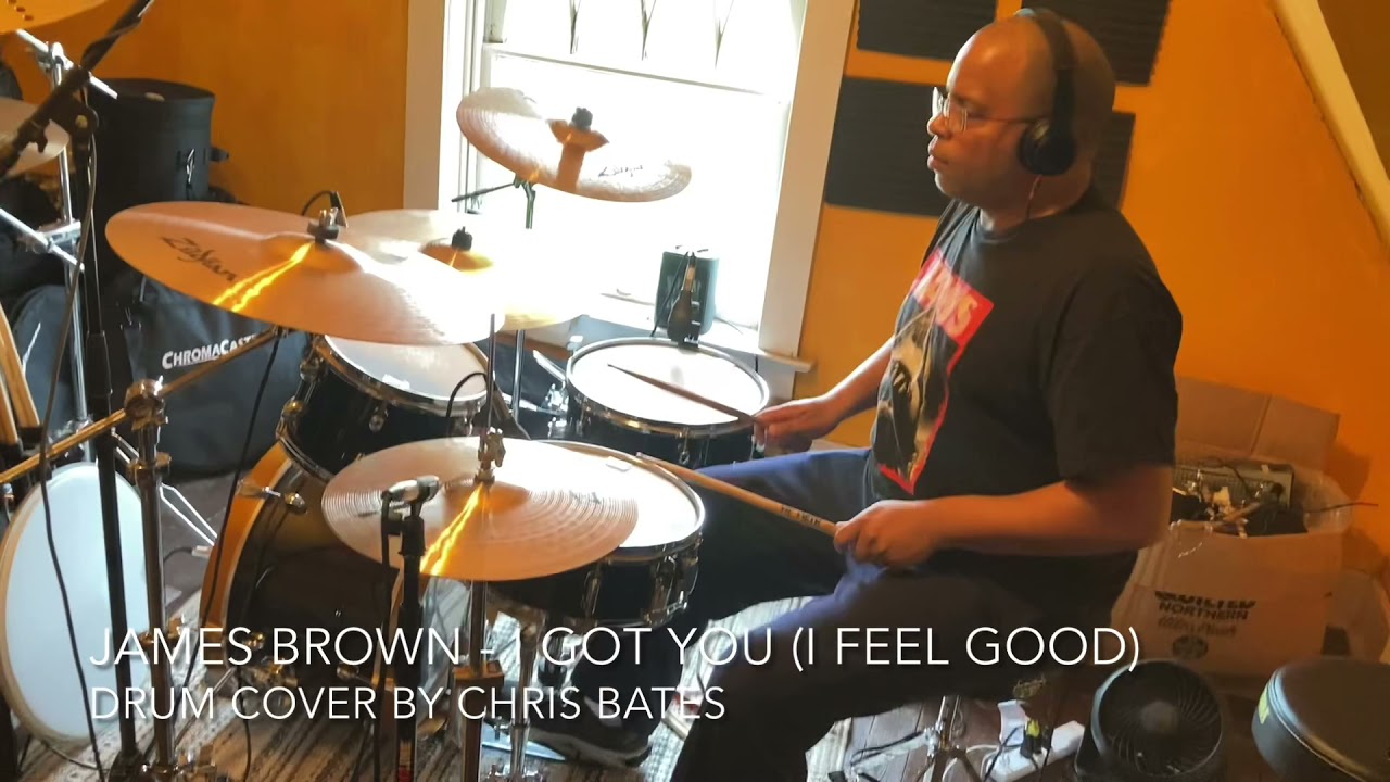 James Brown - I Got You (I Feel Good) (Drum Cover) [Studio Version]
