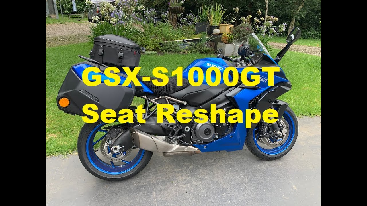 GSX S1000GT Seat Reshape